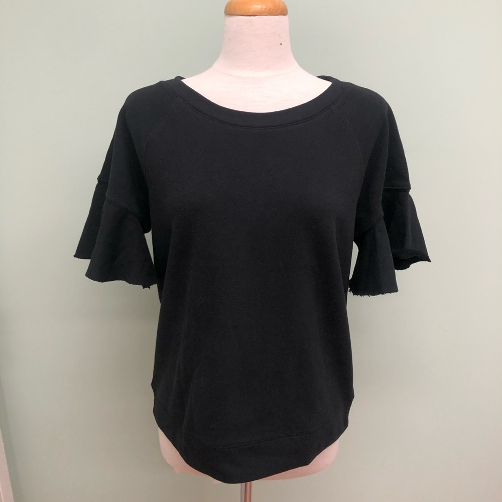 Lauren Ralph Lauren | Women's Short Sleeve Sweater | Black | Large